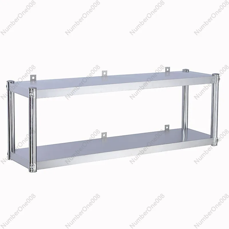 Commercial Kitchen Hardware - Настенная полка из нержавеющей стали, 3-ярусная,