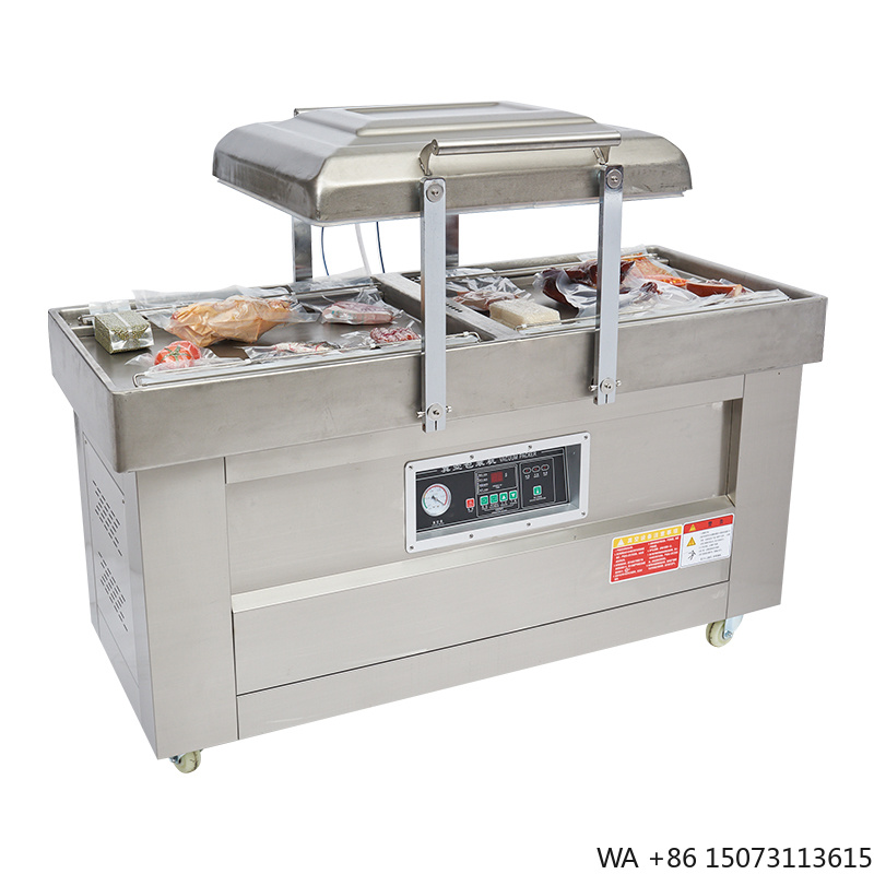 Vacuum Sealer - Полуавтоматический двухкамерный вакуумный упаковщик DZ400/2SB для