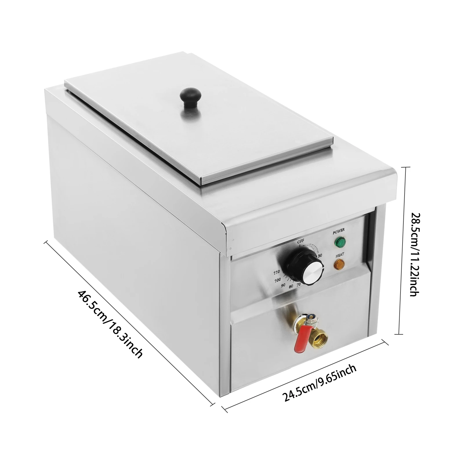 Commercial Kitchen Boiler - Коммерческая электрическая лапшеварка на 2 секции,