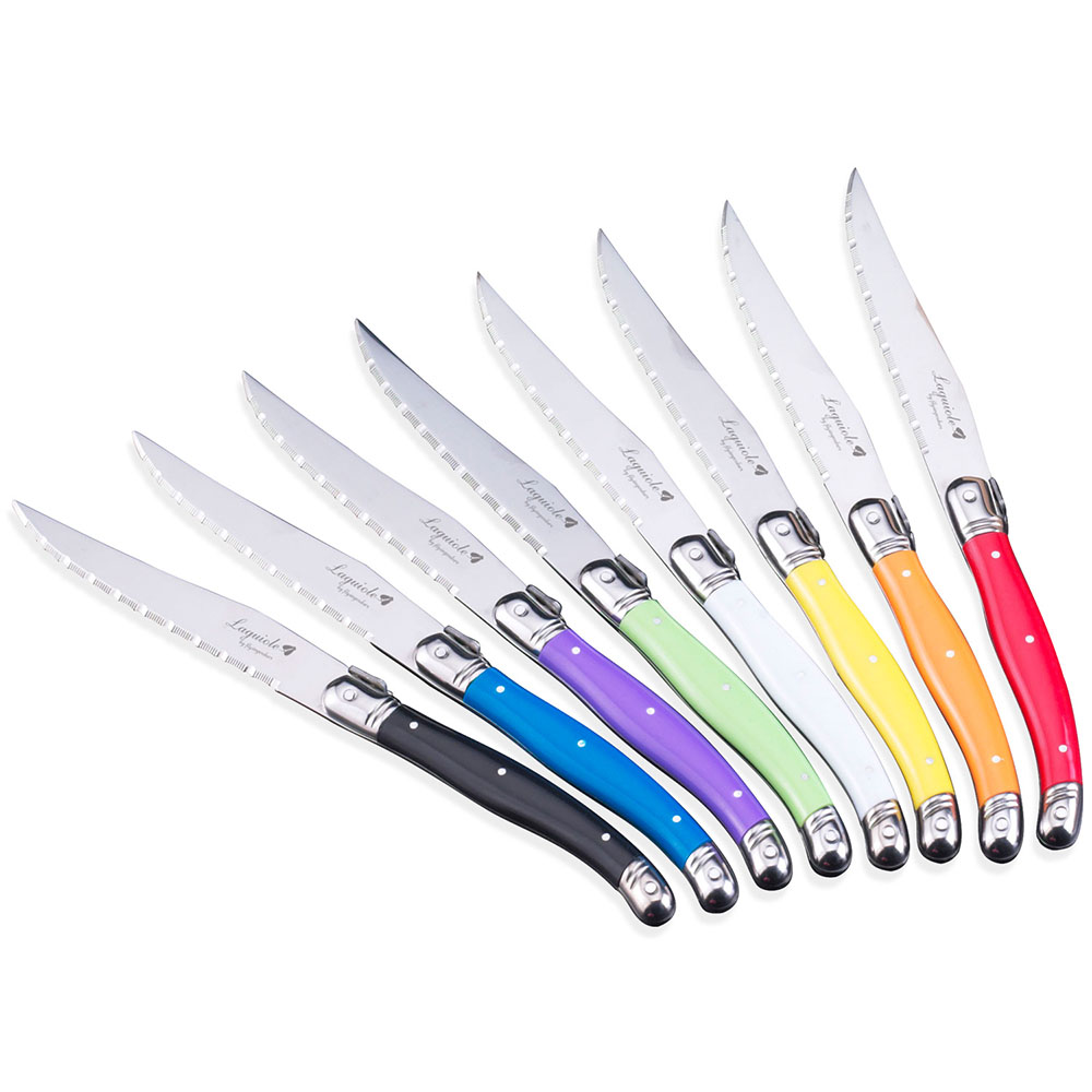 Commercial Kitchen Knives - 6-8 шт., набор ножей для стейка