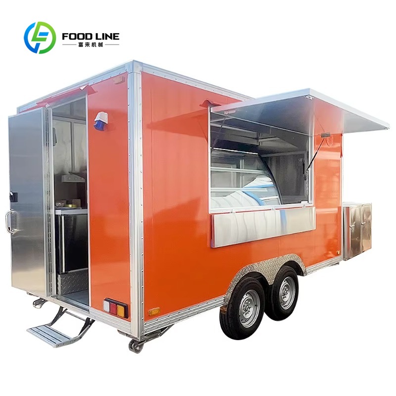 Commercial Kitchen On Wheels - Технологически продвинутая пищевая тележка по индивидуальному