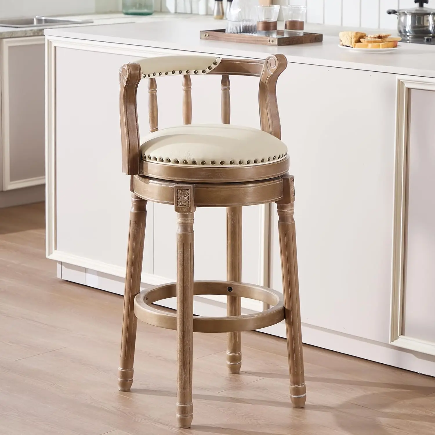 Commercial Kitchen Counter - Барные стулья с поворотным механизмом, из