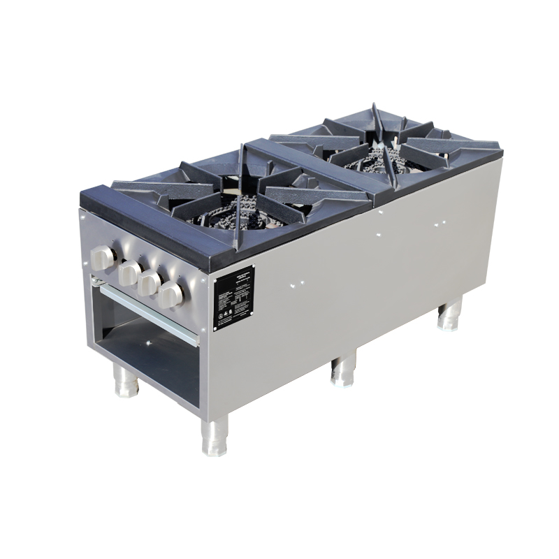 Commercial Kitchen Burner - Коммерческая кухня Профессиональная кастрюля с двумя