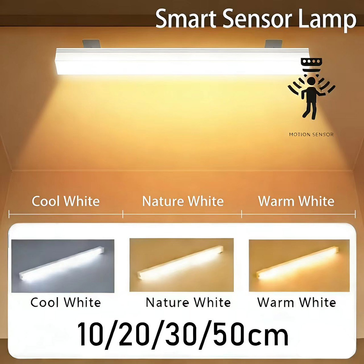 Commercial Kitchen Lighting - Светодиодная лента с датчиком движения USB