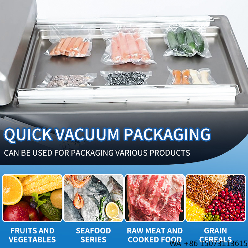 Vacuum Sealer - Коммерческий вакуумный упаковщик DZ-500 с двумя
