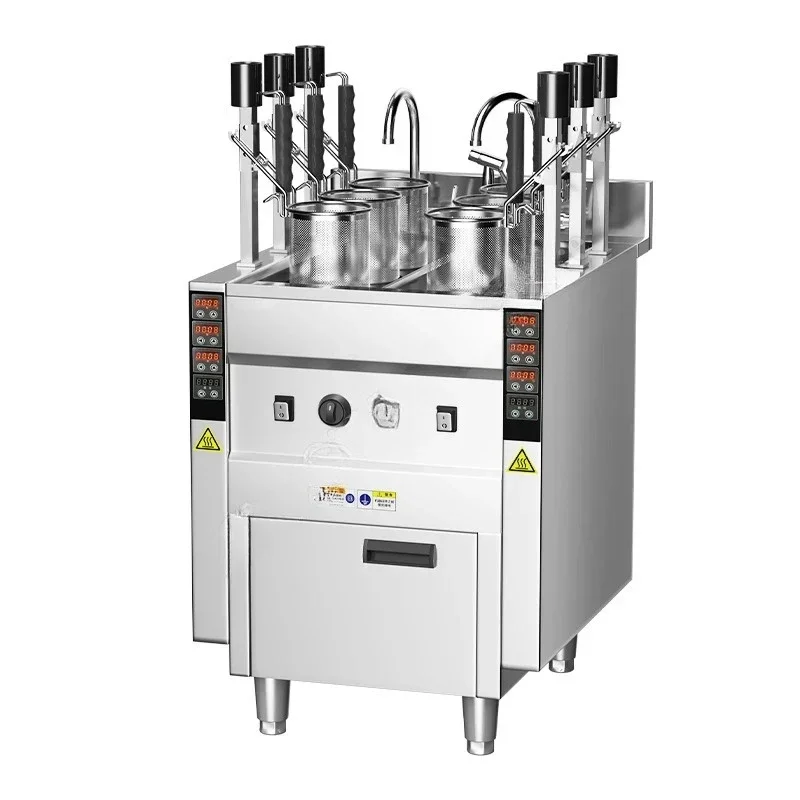 Commercial Kitchen Boiler - Плита для лапши, 6 корзин, котел