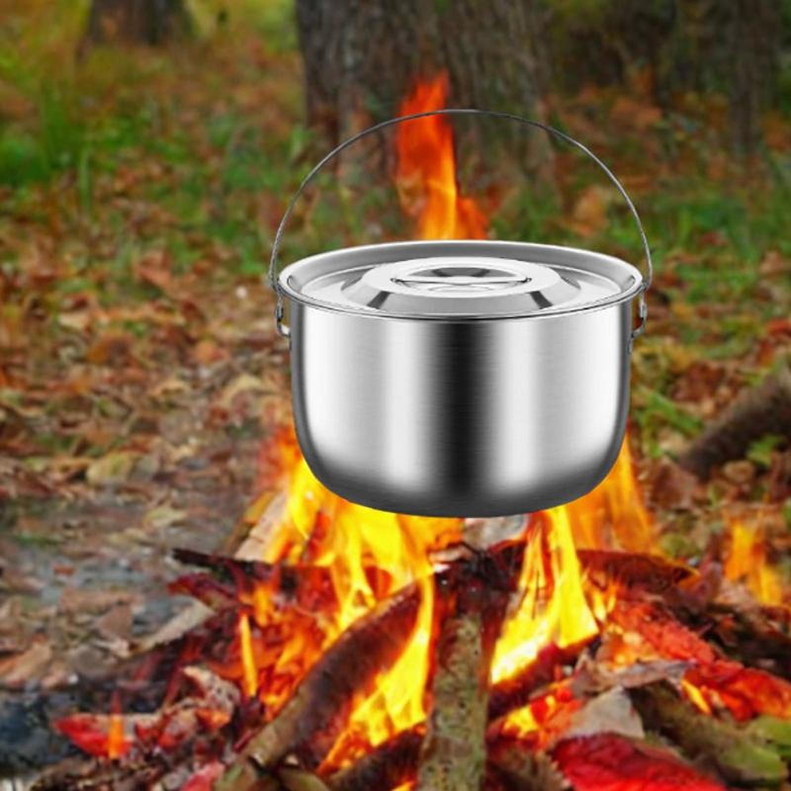 304 SUS уличная походная кастр – обзор и цена Soup Kettle Warmer