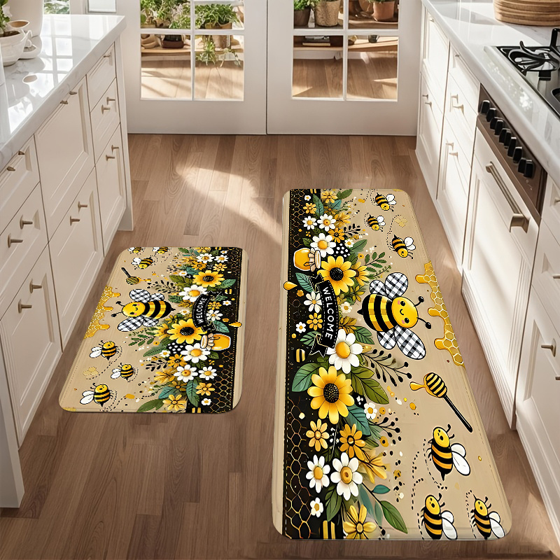 Коврик для кухни Bee Flower Ki – обзор и цена Commercial Kitchen Door