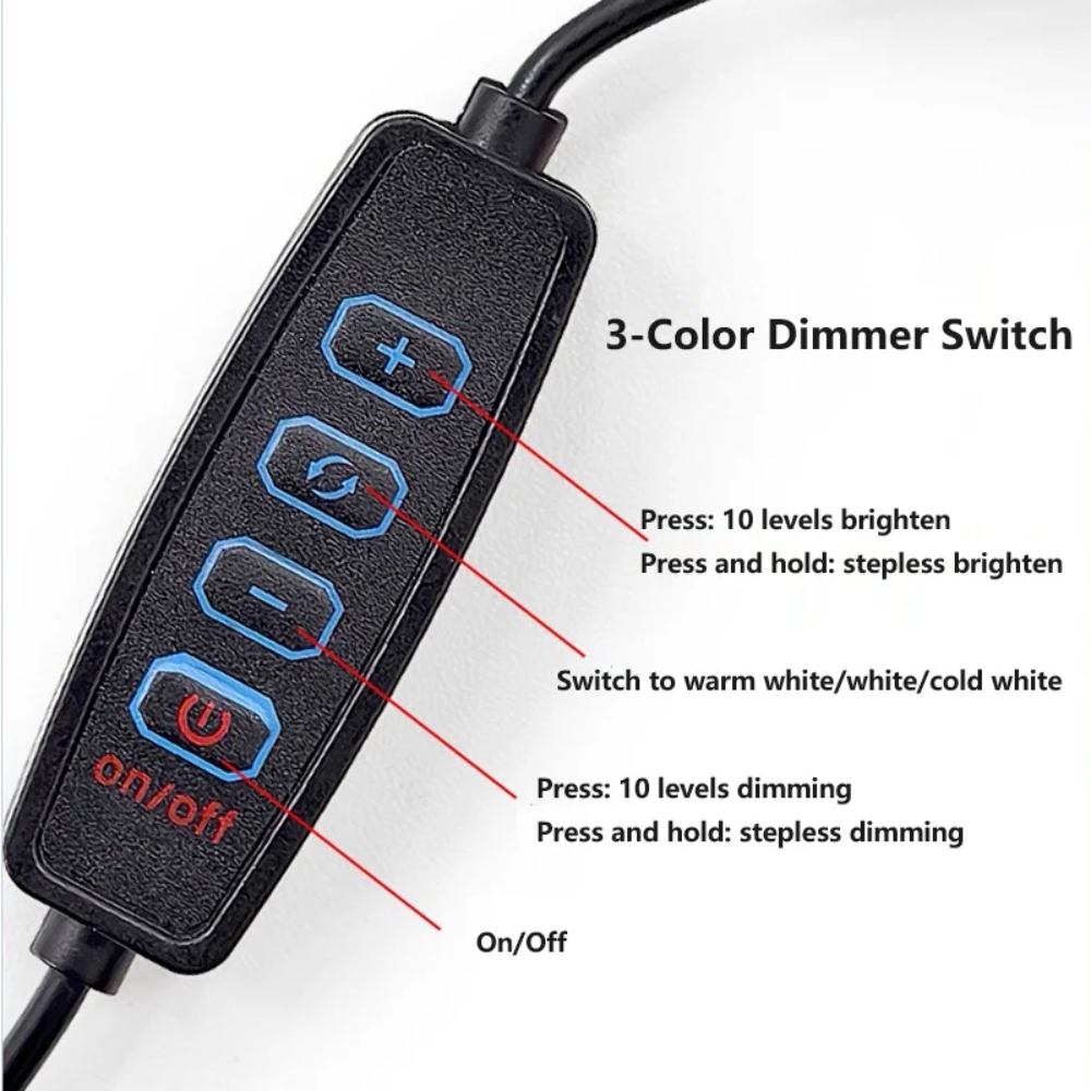 3 цвета, регулируемый USB-свет – обзор и цена Commercial Kitchen Lighting