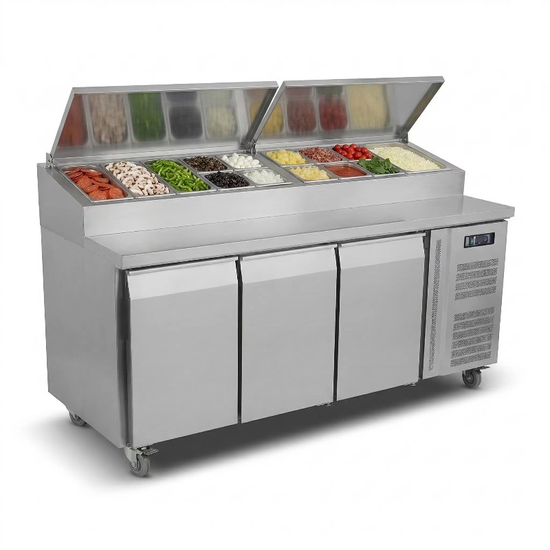 Холодильный стол-прилавок OEM  – обзор и цена Commercial Kitchen Door