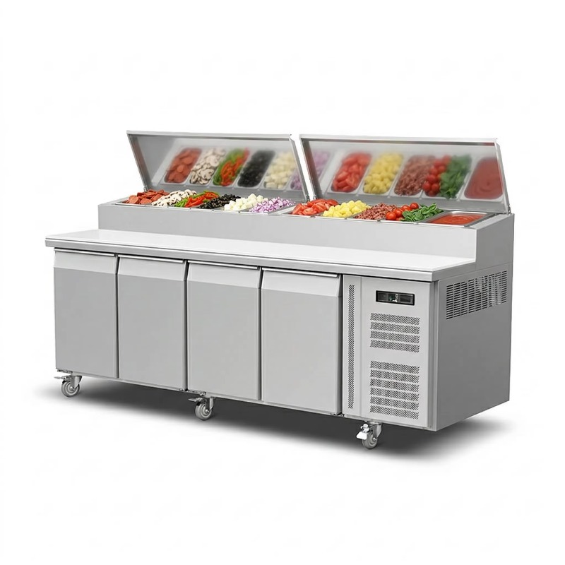 Холодильный стол-прилавок OEM  – обзор и цена Commercial Kitchen Door