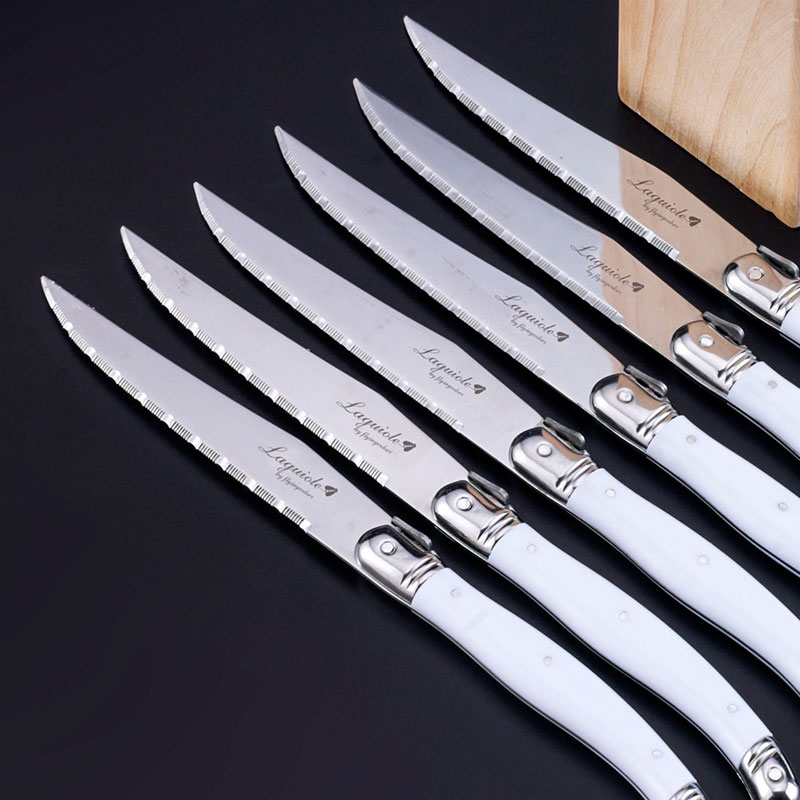 6-8 шт., набор ножей для стейк – обзор и цена Commercial Kitchen Knives