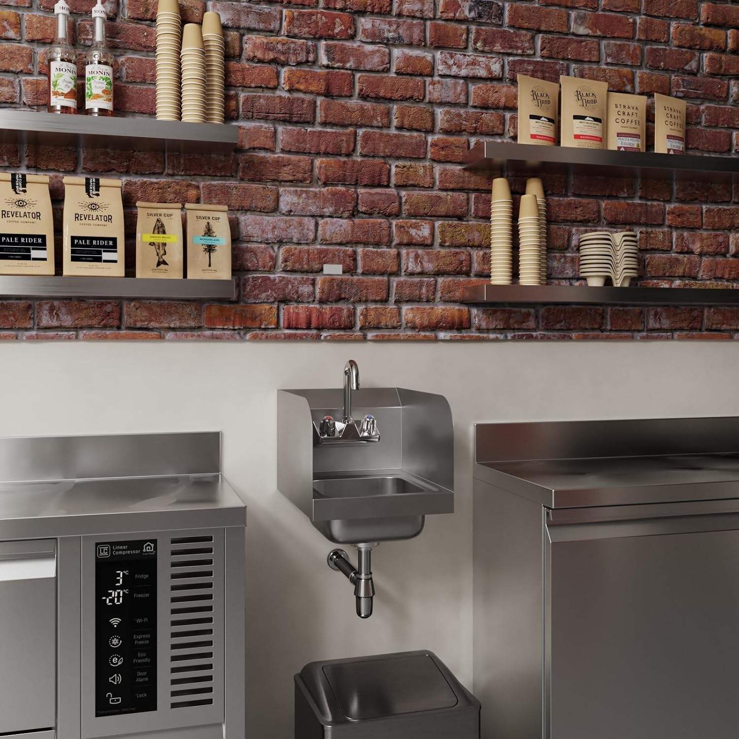 Коммерческая настенная раковин – обзор и цена Commercial Kitchen Small Space