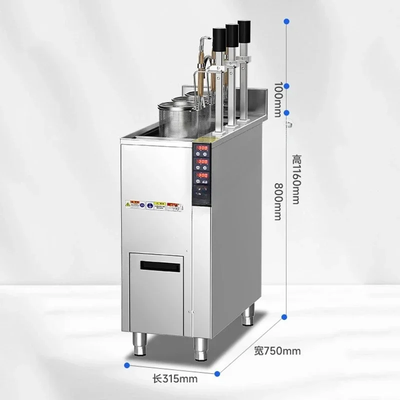 Плита для лапши, 6 корзин, кот – обзор и цена Commercial Kitchen Boiler